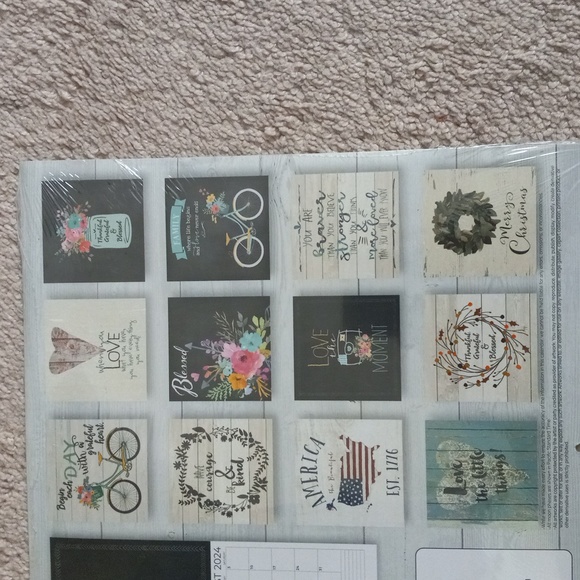 2024 "Today Is A Good Day" 12-Month Wall Calendar - Picture 2 of 3